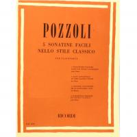 Pozzoli 5 Sonatine facili nello stile classico per pianoforte - Ricordi_1