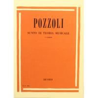 Pozzoli Sunto di teoria musicale l corso - Ricordi