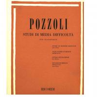 Pozzoli Studi di media difficoltÃ  per pianoforte - Ricordi_1