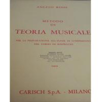 Rossi Metodo di Teoria musicale per la preparazione all'esame di compimento del corso di solfeggio - Carisch S.p.A. Milano