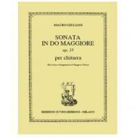 Giuliani Mauro - Sonata in do maggiore op.15 - Suvini Zerboni