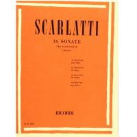 Scarlatti 16 Sonate per pianoforte (Silvestri) - Ricordi _1