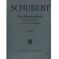 Schubert Drei Klavierstucke Impromptus aus dem Nachlass Urtext Verlag_1
