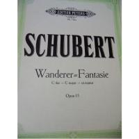 Schubert Wanderer = Fantasie C dur - C major - ut majeur Opus 14 - Edition Peters