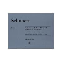 Schubert Fantasie f-moll Opus 103 D 940 fur Klavier zu vier Handen Urtext - Verlag 