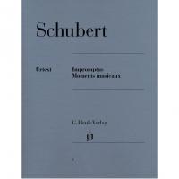 Schubert Impromptus Moments musicaux Urtext - Verlag