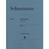 Schumann Nachtstucke Opus 23 Urtext - Verlag 