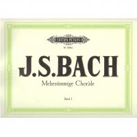 Bach Mehrstimmige Chorale Band I - Edition Peters