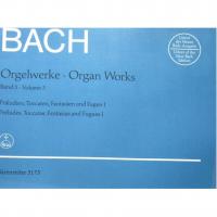 Bach Orgelwerke Organ Works Band 5 Volume 5 Preludes, Toccatas, Fantasias and fugues I - Barenreiter 
