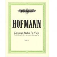 Hofmann Die ersten Studien fur Viola The first Studies for Alto Opus 86 - Edition Peters