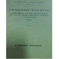 Vivaldi Concerto in Mi maggiore per violino archi e organo La Primavera Op. VIII n 1 F.I. nÂ°22 - Edizioni Ricordi_1