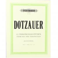 Dotzauer 113 Exercises for violoncello (Klingenberg) BOOK I (No. 1-34) - Edition Peters_1