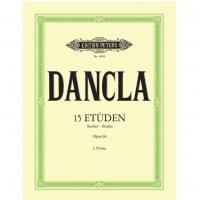 Dancla 15 Etuden Studies Etudes Opus 68 2 Violen - Edition Peters