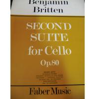 Benjamin Britten Second Suite for Cello Op. 80 - Faber Music