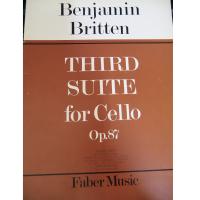 Benjamin Britten Third Suite for Cello Op. 87 - Faber Music_1