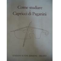 Abbado Come studiare i Capricci di Paganini - Edizioni Suvini Zerboni Milano 