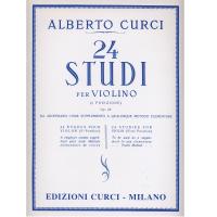 Curci 24 Studi per Violino (I. posizione) Op. 23 - Edizioni Curci Milano 