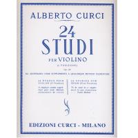 Curci 24 Studi per Violino (I. posizione) Op. 23 - Edizioni Curci Milano 