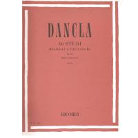 Dancla 36 Studi melodici e facilissimi Op. 84 per violino (Fael) - Ricordi_1