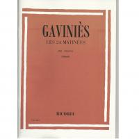 GaviniÃ¨s Les 24 MatinÃ©es Per Violino (Abbado) - Ricordi