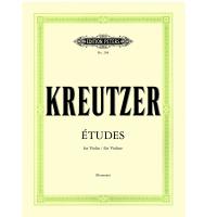 Kreutzer Ã©tudes for Violin / fur Violine (Hermann) - Edition Peters