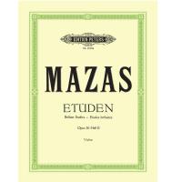 Mazas Etuden Brillant Studies Etudes brillantes Opus 36 Heft II Violine - Edition Peters