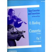 Easy Concertos and Concertinos for Violin and Piano Op. 7 Concerto in E minor - Bosworth _1