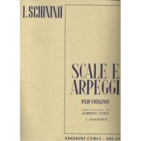 SchininÃ  Scale e Arpeggi per Violino I Fascicolo - Edizioni Curci Milano_1