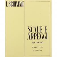SchininÃ  Scale e Arpeggi per Violino II Fascicolo - Edizioni Curci Milano