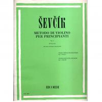 Sevcik Metodo di violino per principianti Op. 6 IV Fascicolo (Renato Zanettovich) - Ricordi 