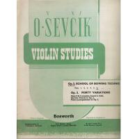 Sevcik Violin Studies Op. 2 Part 6 School of bowing technic - Bosworth