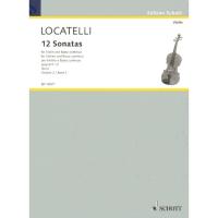 Vivaldi 12 Sonatas for Violin and Basso continuo Book 2 7 - 12 - Schott