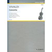 Vivaldi Concerto for 2 Violins and Piano - Schott_1