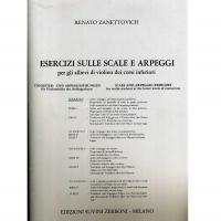 Zanettovich Esercizi sulle scale e arpeggi per gli allievi di violino dei corsi inferiori I Fascicolo - Edizioni Suvini Zerboni Milano_1