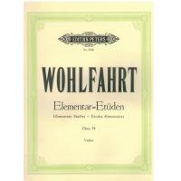 Wohlfahrt Elementar - Etuden Opus 54 Violine - Edition Peters_1