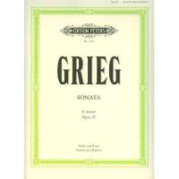 Grieg Sonata for Violin and Piano C Minor Op. 45 - Edition Peters_1