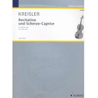 Kreisler Recitativo und Scherzo-Caprice fur Violine solo opus 6 - Schott_1