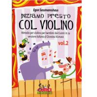 Egon Sassmannshaus Iniziamo presto Col Violino Metodo per violino per bambini dai 6 anni in su versione italiana di Dorotea Vismata Vol. 2 - Curci Young_1