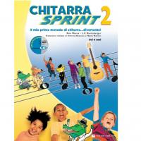 Chitarra Sprint 2 Il mio primo metodo di chitarra...divertente! Dai 6 anni - VolontÃ¨ & Co