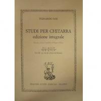 Sor Studi per chitarra edizione integrale Vol. 1 - Edizioni Suvini Zerboni Milano 