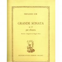 Fernando Sor Grande Sonata op. 22 per chitarra Ruggero Chiesa - Edizioni Suvini Zerboni _1