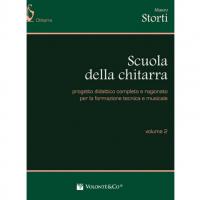 Mauro Storti Scuola della chitarra progetto didattico completo e ragionato per la formazione tecnica e musicale Volume 2 - Carisch_1