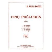 Heitor VILLA-LOBOS PrÃ©lude nÂ° 3 en la mineur pour guitare - Eschig _1