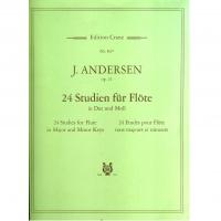 J. Andersen op. 21 24 Studien fur Flote in Dur und Moll - Edition Cranz_1