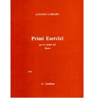 Antonio Carraro Primi Esercizi per lo studio del flauto 5578 - G. Zanibon_1
