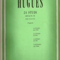 Hugues 24 Studi (dalle Op. 32 e 75) per flauto (Veggetti) - Ricordi