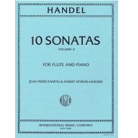 Handel Ten Sonatas Volume II for flute and piano - International Music Company_1