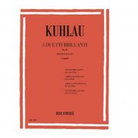 Kuhlau 3 Duetti Brillanti op. 80 per 2 flauti (Veggetti) - Ricordi