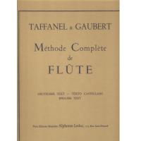 Taffanel & Gaubert MÃ©thode ComplÃ¨te de Flute Premier Volume - Alphonse Leduc