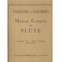 Taffanel & Gaubert MÃ©thode ComplÃ¨te de Flute Premier Volume - Alphonse Leduc